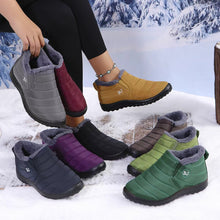 Unisex Fur Lined Winter Slip-on Boots