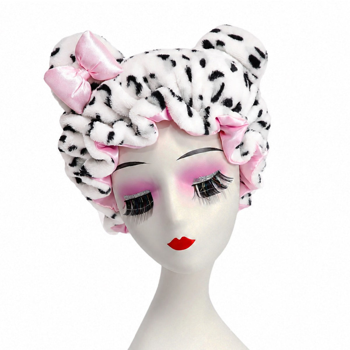 Adjustable Cat Ear Plush Sleep Cap