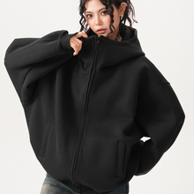 Heavyweight Hooded Cardigan Sweatshirt