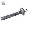 20cm silver black