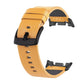 Classic Leather Watch with Metal Connector Leather Strap