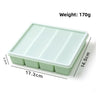 4 Cavities Strip Tray, Light Green
