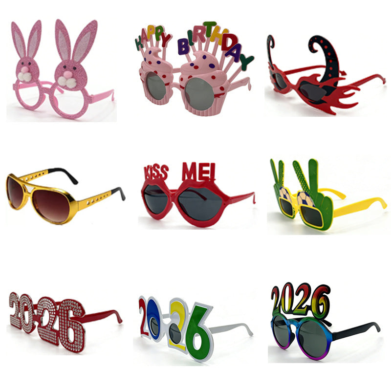 Novelty Party Glasses with Fun Designs