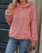 Womens Plush Jacquard Hooded | packaging and what is included