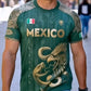Mexico 2026 Football Quick-Drying Short Sleeve Jersey