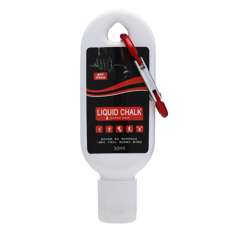 Liquid magnesium chalk bottle for sweat-absorbent anti-slip grip across many sports