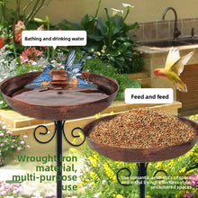 Vogelbad Futterstation Gartendeko Outdoor