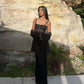 Womens Off-Shoulder Lace Slim Dress