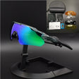 Translucent Gray Frame Green Lens 5lens