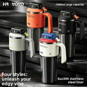Double Wall Vacuum Insulated Stainless Steel Travel Mug
