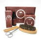 Beard brush comb scissors