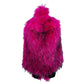 Plush Fur Travel Backpack | natural light styling shot