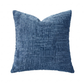 Solid colour chenille cushion cover showing the slubby crosshatch weave of the soft polyester chenille face