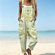 Cream Bee and Botanical Print