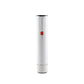 White handheld vacuum sealer with a red button