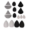 Black Gray Beauty Sponge Set