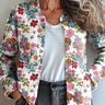 White Ditsy Floral / S | US 4 / EU 36