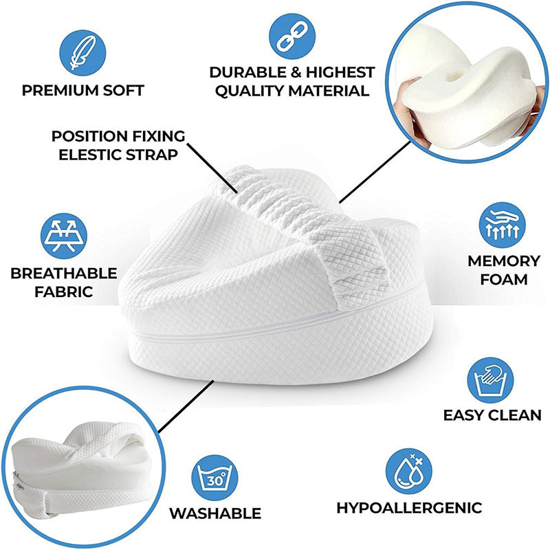 Memory Foam Knee Pillow | on-set styling