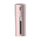 Four in one refillable travel bottle set with press pump dispensers