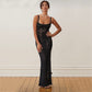 Womens Off-Shoulder Lace Slim Dress