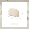 White Toiletry Bag