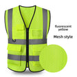 Fluorescent Yellow Mesh