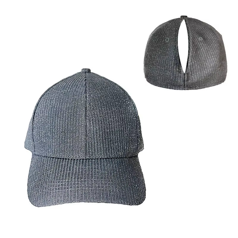 Ponytail Cap Automatic Magnetic Suction Cap Solid Color Adult Baseball Cap Sports Cap Quick Drying Cap Mz033 Gorros