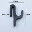 Black single hook