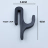 Black single hook