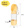 Flagship Cup 350ml GingerYellow+200gFood