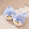 Blue Penguin Flip-Flops Open-Heel
