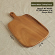 Walnut Solid Handle 40x25x2cm