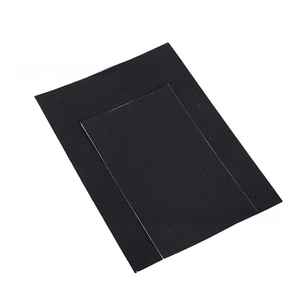 Pet nail grinding board placed on the floor ready for a cat or dog to scratch and file nails