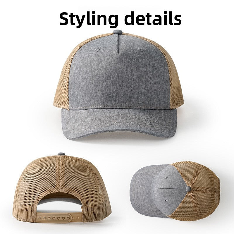 Cotton baseball cap shown from the side on a plain backdrop