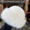 Imitation fur mongolian white