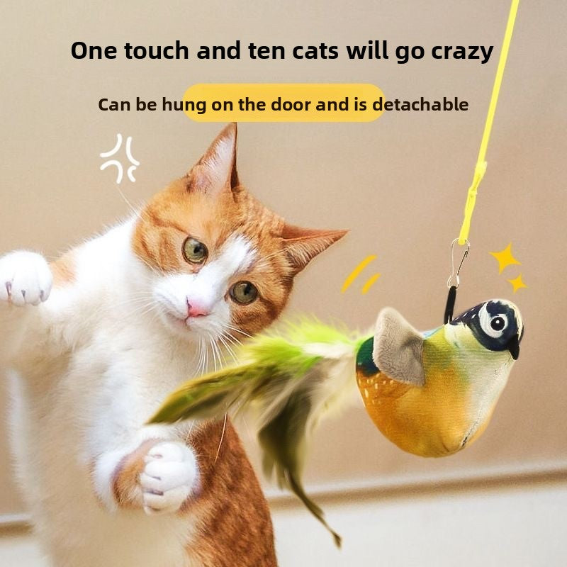 A yellow bouncy TPR ball for dogs and cats, part of a soft rubber pet toy assortment