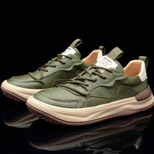 Mens Microfibre Lace Up Casual Sneakers