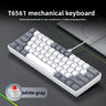 T65 White Gray Red Switch Wired
