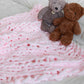 Thick Handwoven Chenille Knitted Throw Blanket for Sofa Bed