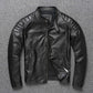 Black stand collar moto jacket with zip pockets, Black Stand Collar Spring Autumn 3XL option photo