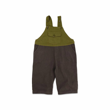 Children's Cotton Suspenders Overalls | natural light styling shot