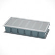 6 rows Strip Mold Gray Blue
