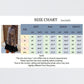 Size chart for the leopard print mini dress listing bust, waist, sleeve and length in cm and inches for sizes S to XXL
