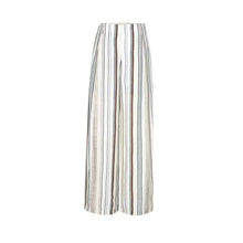 Womens Striped Wide Leg Casual Pants