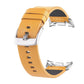 Classic Leather Watch with Metal Connector Leather Strap