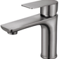 Gunmetal gray single lever faucet, option image for Gun Gray HotCold StainlessSteel