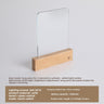 Three-Color Tablet Reading Lamp Beech