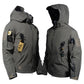 Mens Windproof Waterproof Fleece Lined Hooded Jacket