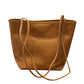 Vintage Genuine Leather Tote Bag
