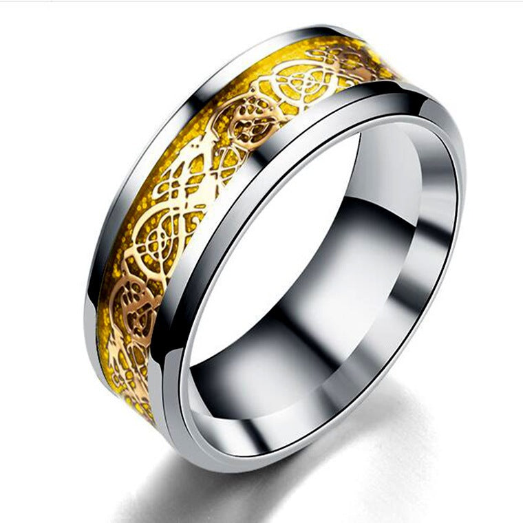 Dragon Pattern Stainless | soft daylight shot